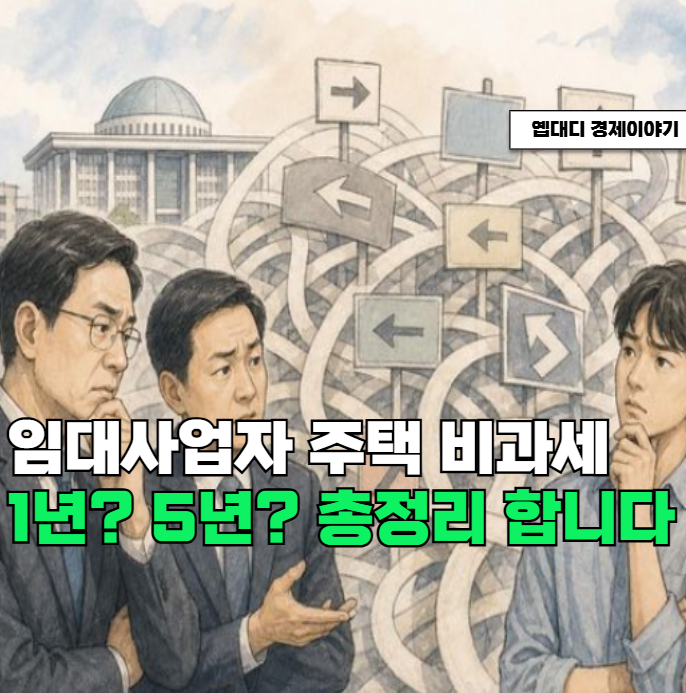 임대사업자 거주주택 비과세, 말소 후 1년? 5년? 양도기한 총정리