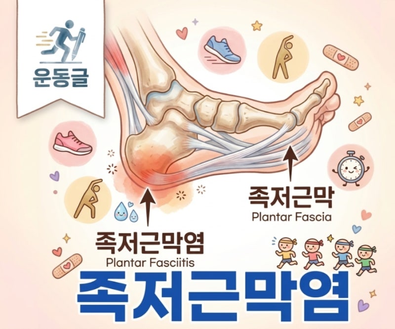## 러너 꿀팁 : 족저근막염 예방, 부상 없이 달리는 발바닥 관리법