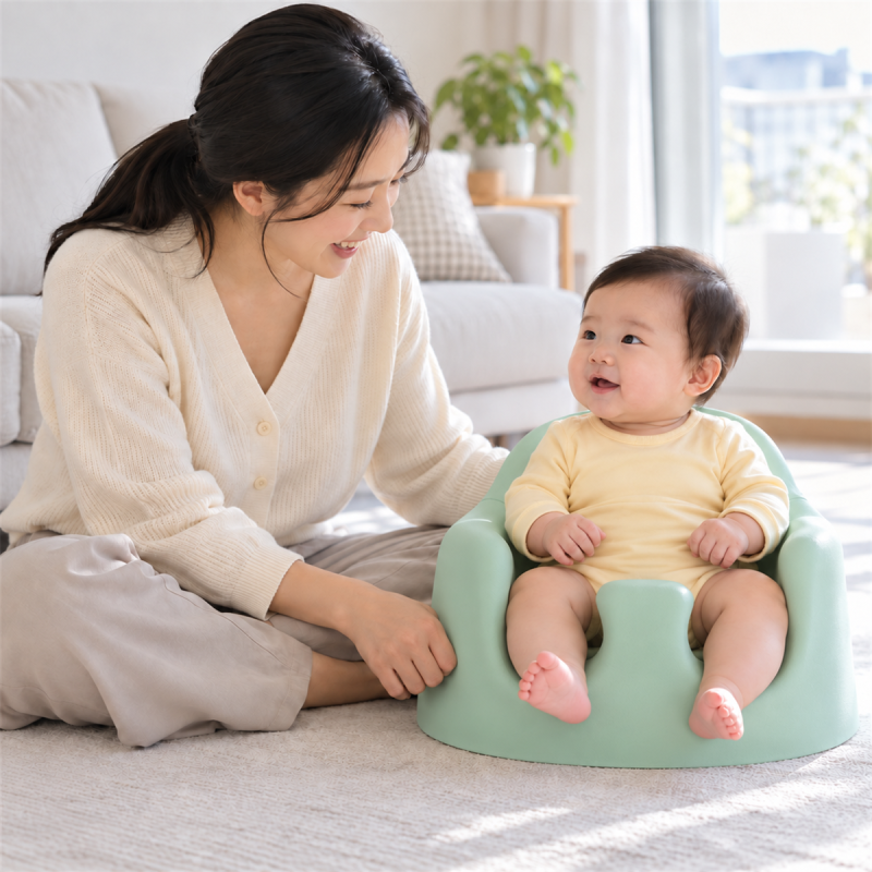 아기 범보의자 사용 시기 월령만 보고 앉혀도 될까?
