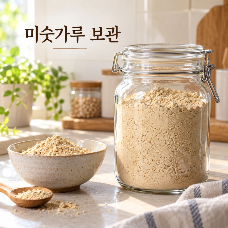 ‘한 번 열면 눅눅해져요’ 미숫가루 보관법 벌레 생기지 않게 오래 두는 방법