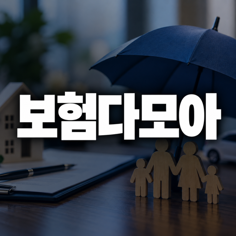 보험다모아 자동차보험 여행자보험 연금보험 비교방법 총정리