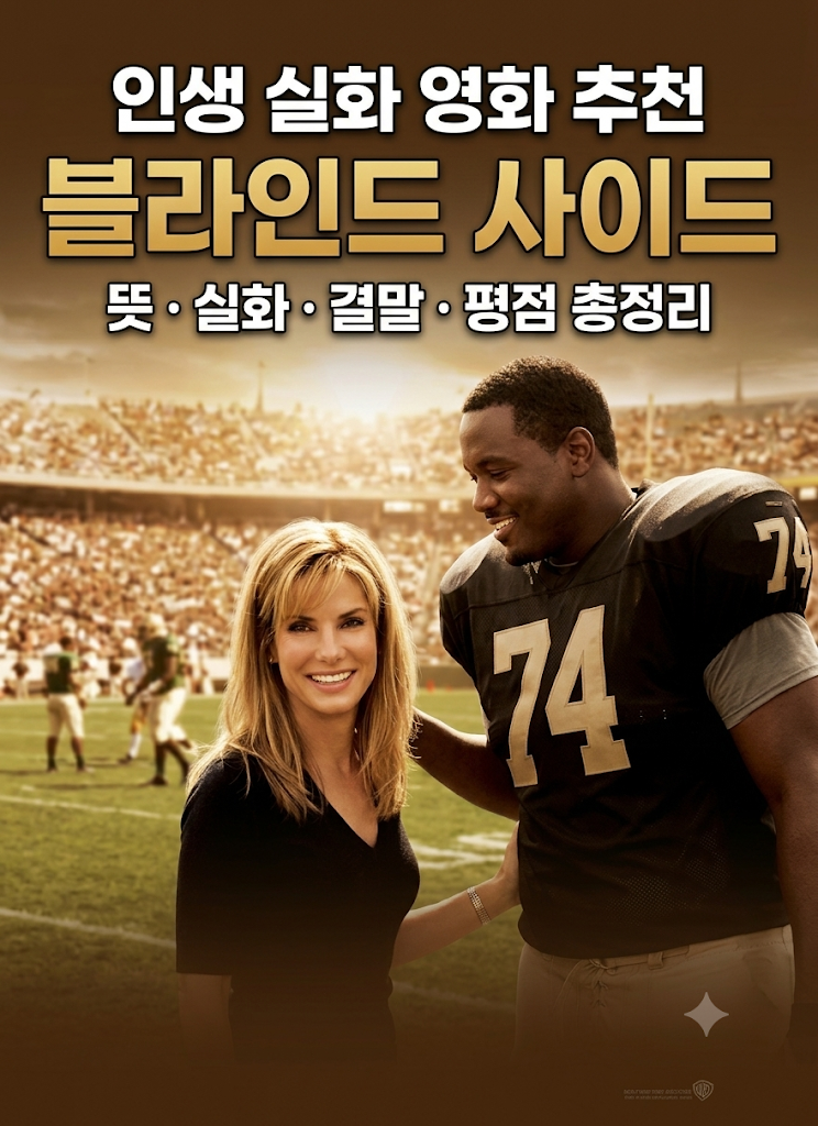 [영화 추천] 블라인드 사이드 뜻부터 실화, 줄거리, 결말, 평점 완벽 정리