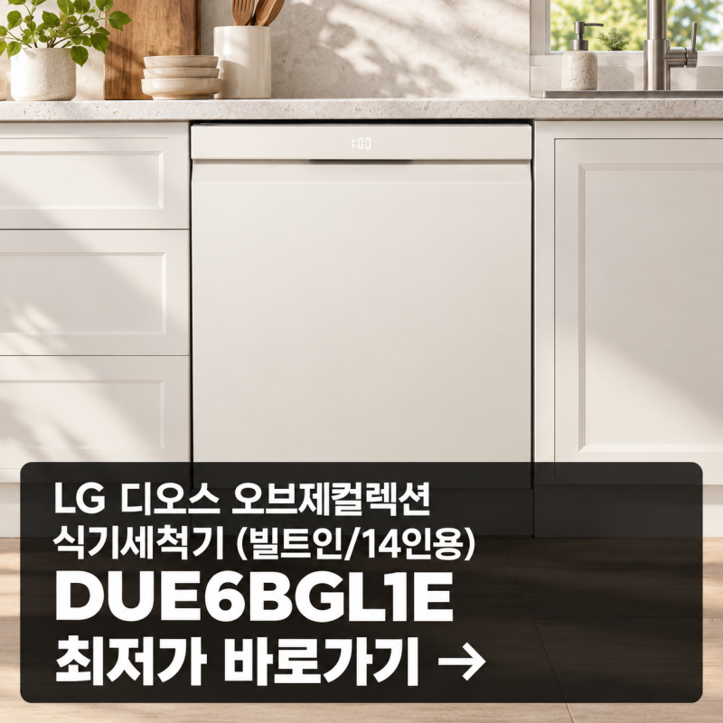 LG 식기세척기 DUE6BGL1E 구매 고민? 할인팁, 청소방법 한눈에