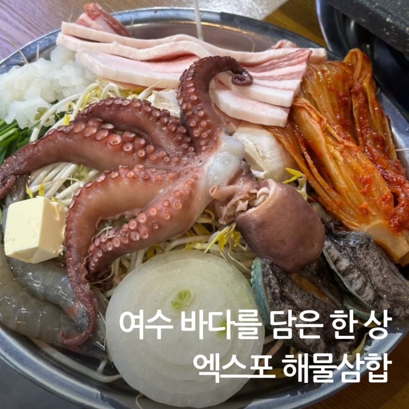 여수 엑스포역 근처 아이와 가볼 만한 곳 엑스포 해물삼합