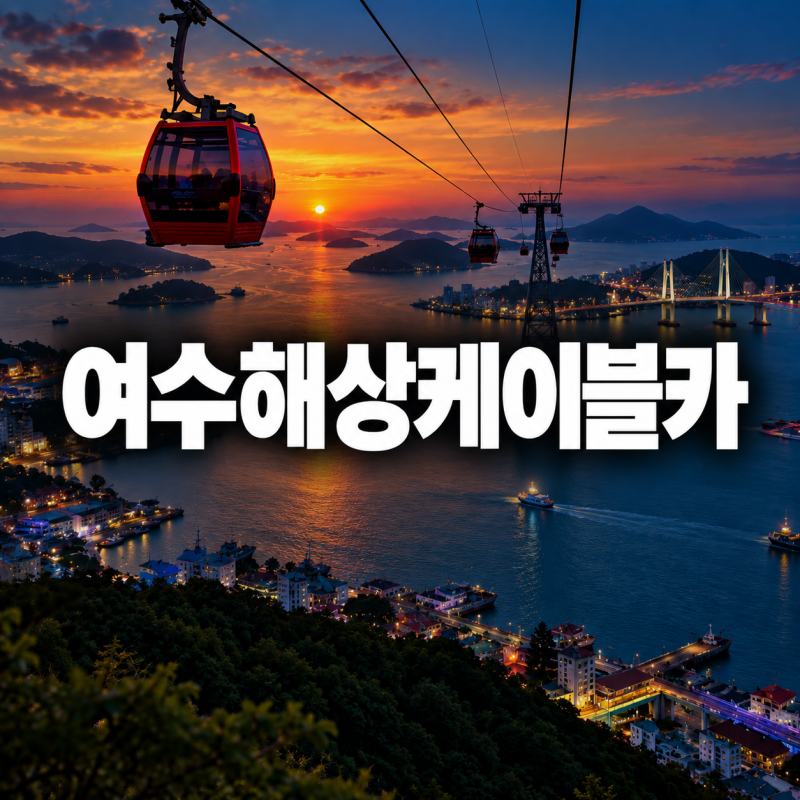 여수해상케이블카 예약방법 가격 할인 주차장 총정리