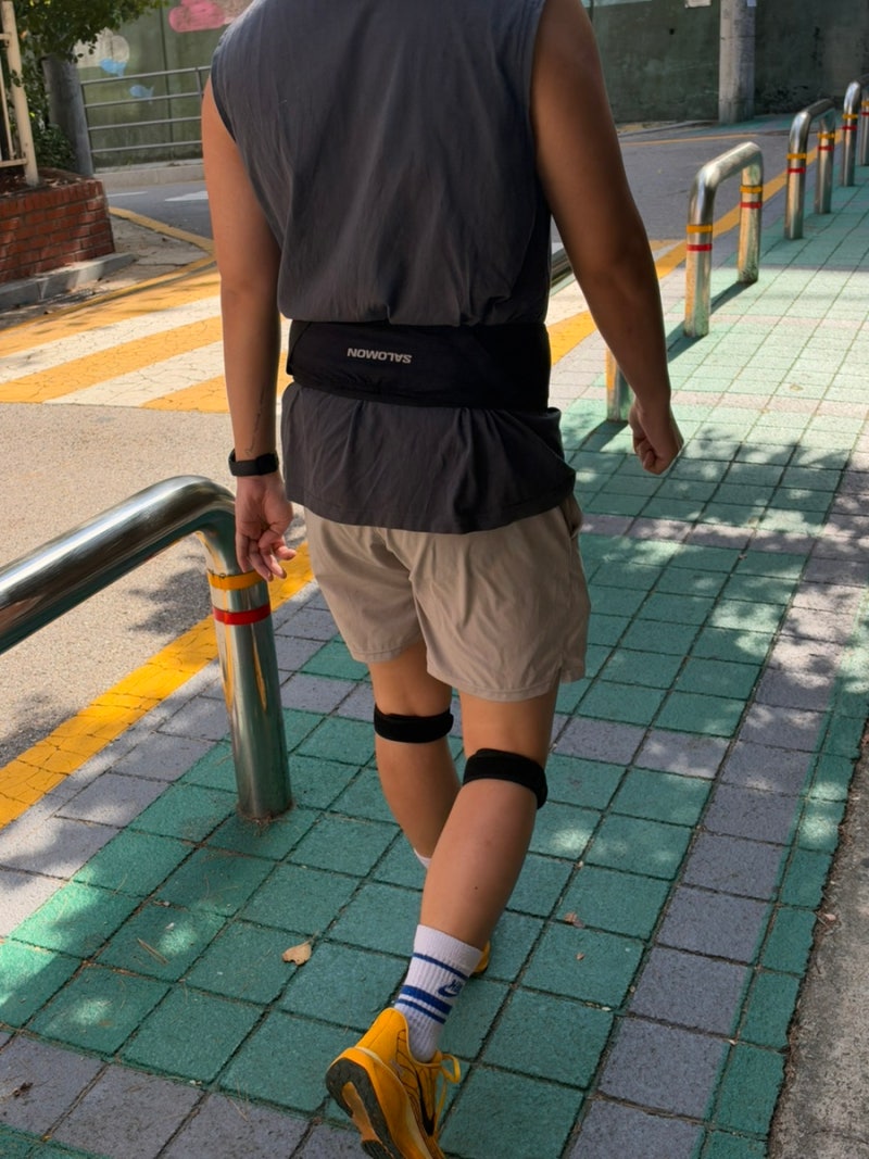 살로몬 러닝벨트 추천 (펄스 벨트 LC2179800 블랙 XL, 한남동 살로몬 매장 구입 후기)