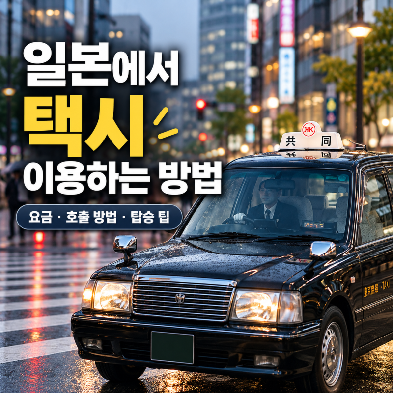 일본에서 택시 이용하는 방법｜요금·택시 잡기·GO 앱·결제까지 총정리