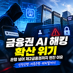 금융권 AI 해킹 확산, 은행 넘어 제2금융권까지 번진 이유