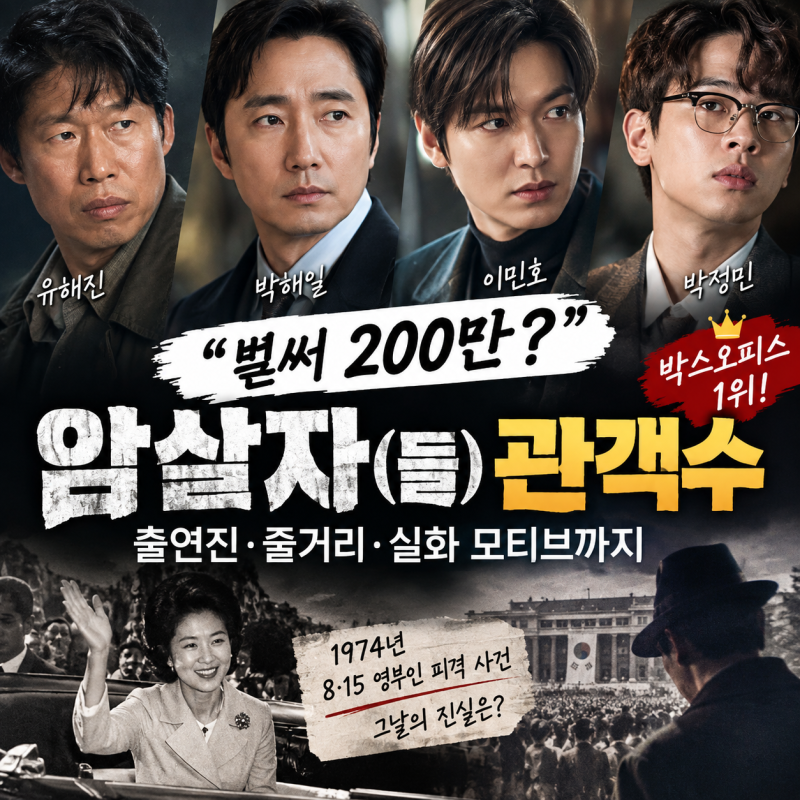 “벌써 200만?” 영화 《암살자(들)》 관객수 어디까지 갈까?