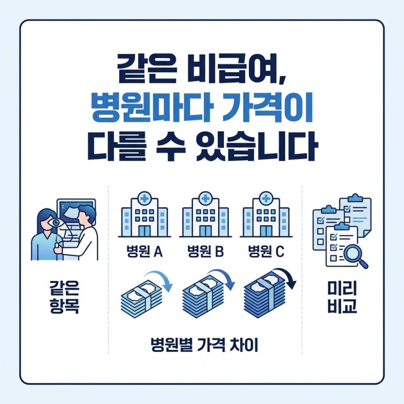 병원마다 다른 비급여 진료비, 이제 비교하고 가야 하는 이유