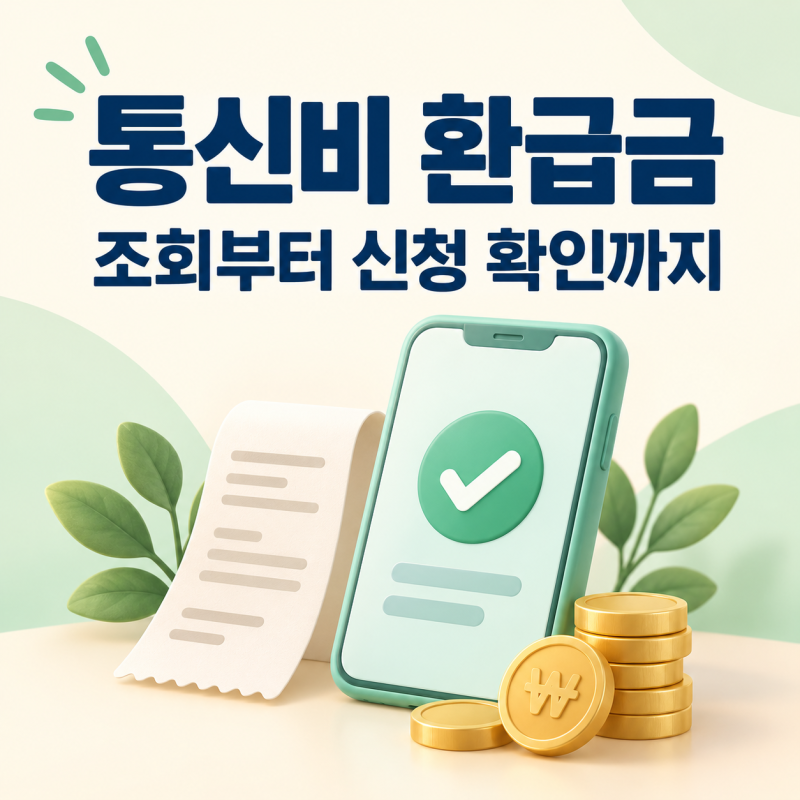 통신사 바꿨는데 돌려받을 돈이 남았다? 통신비 환급금 조회·신청