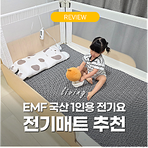 전기매트 추천 탄소매트 비교 '1인용 싱글 사이즈' 한일의료기 전기장판 아기침대 후기