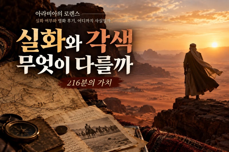 아라비아의 로렌스 실화 여부와 영화 후기, 어디까지 사실일까