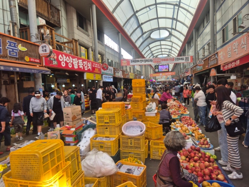 充滿人情味與活力的江原道代表市集！襄陽傳統市場五日市日期、美食、停車小撇步總整理