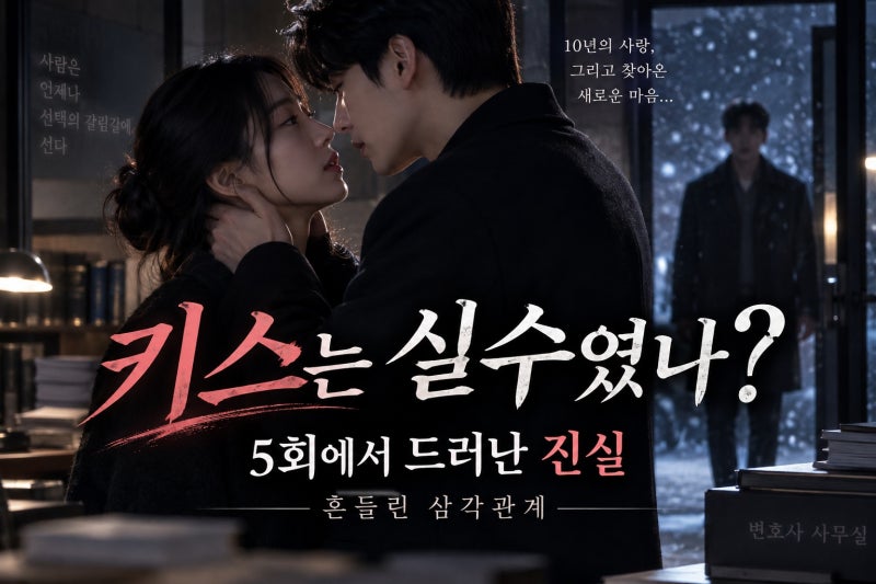 안은진 이주안 키스 장면, 왜 나왔나? 5회 핵심 정리