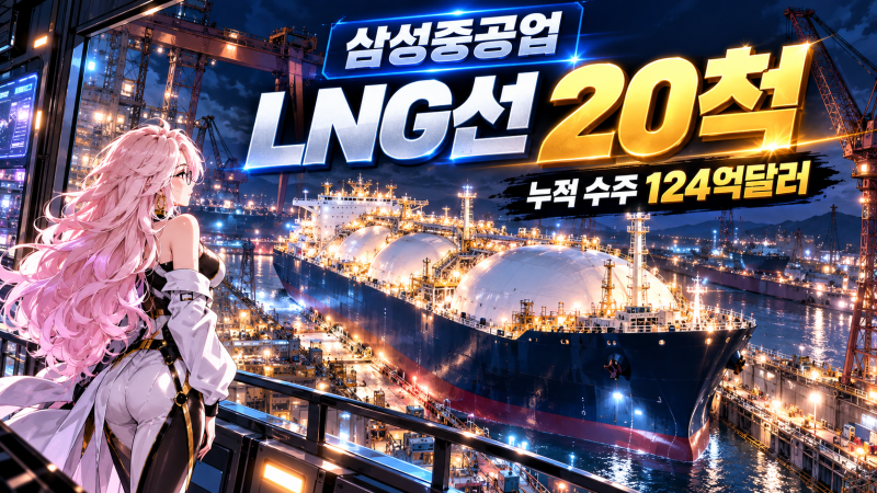 삼성중공업 수주 잭팟｜LNG선·해양플랜트 수주가 주가를 끌어올릴까