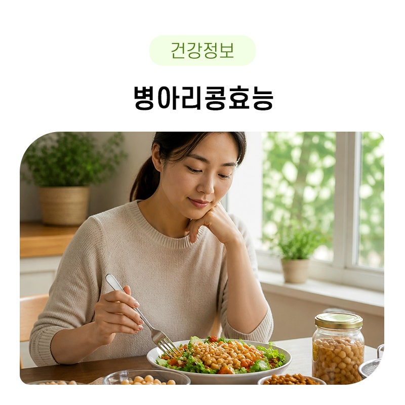 병아리콩 효능과 칼로리, 영양성분에 대해 알아보자