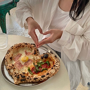 부산 전포동 맛집, 화덕피자 하트피자 피자맛집 러프앤도우