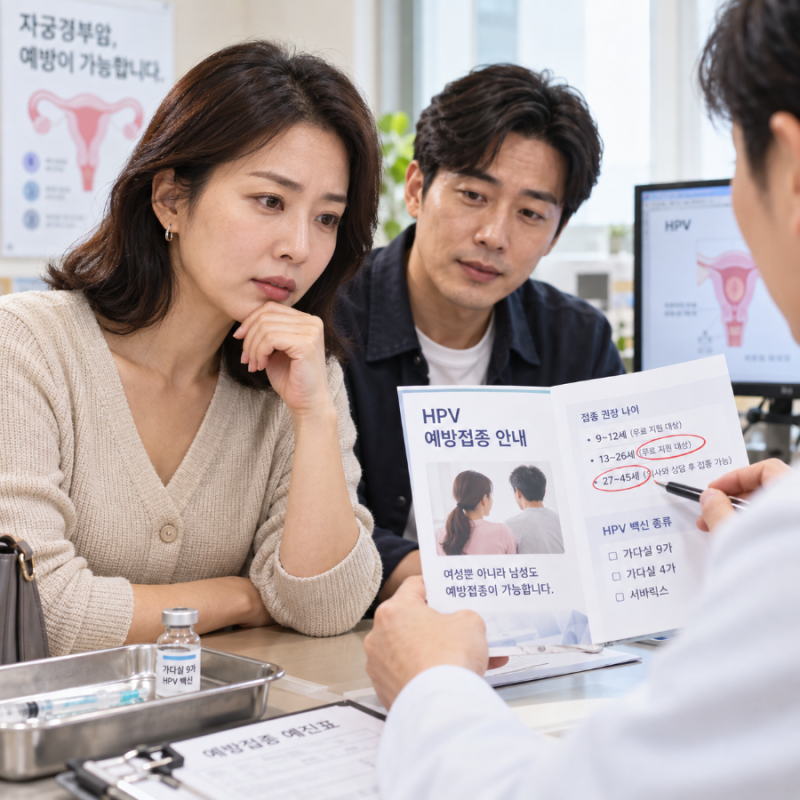 자궁경부암주사 접종나이 (+가다실 9가, 무료 대상) - 40대 여성과 남성도 늦기 전에 맞아야 하....