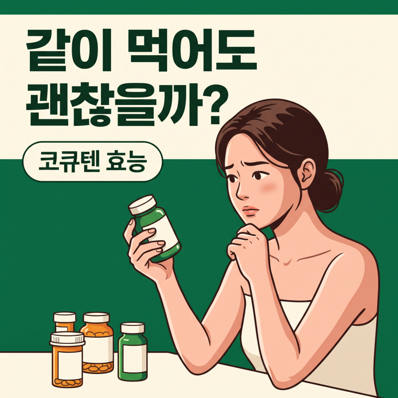 코큐텐 관련 정보, 덜컥 선택하기 전 내 복용 약부터 확인하는 것이 좋은 진짜 이유