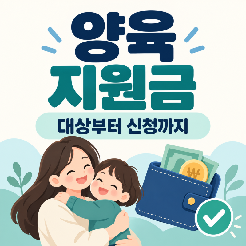 양육 지원금｜부모급여·가정양육수당 신청 대상 확인