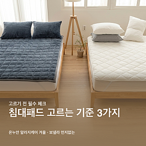 [반려묘와 함께]침대패드 고르는 기준 3가지, 극세사·고정밴드형 심층 분석