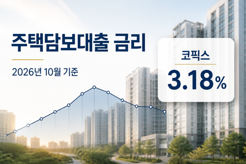 2026 주담대 금리 전망, 미국 금리 동결에도 안심할 수 없는 이유