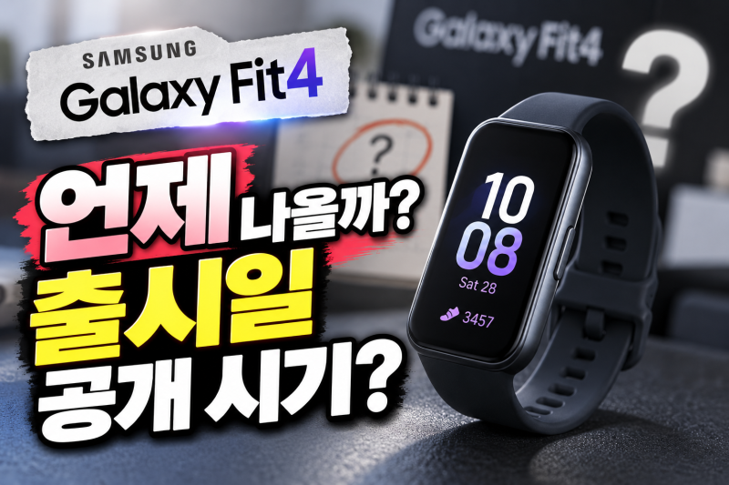 갤럭시 핏4 출시일 언제? 삼성 신형 스마트밴드 공개 시기·현재까지 나온 정보