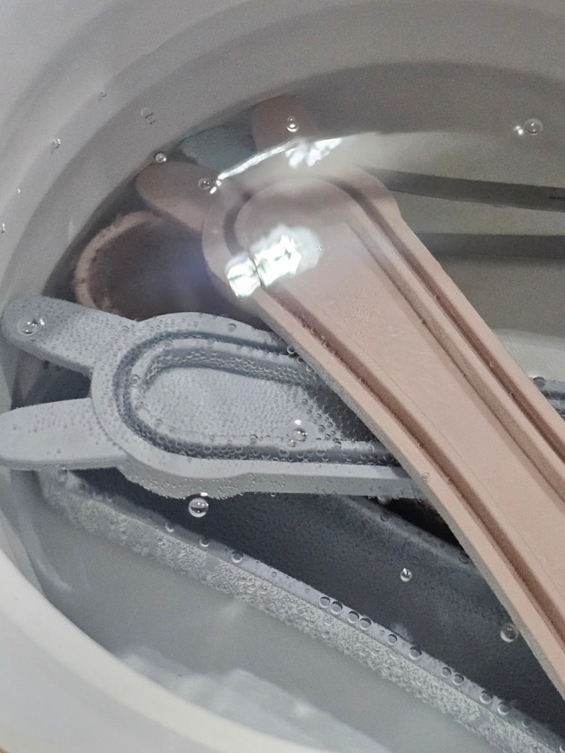 베이킹소다 열탕소독, 실리콘 용기 물얼룩 제거방법!!