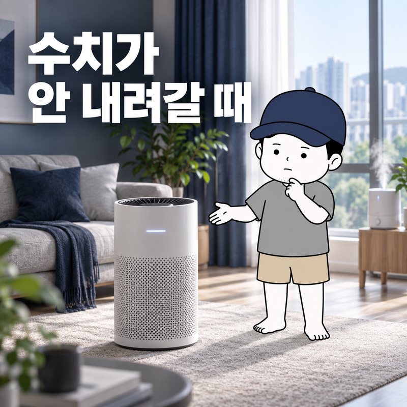 미세먼지 숫자가 그대로라면? 삼성 공기청정기 점검 순서 3단계