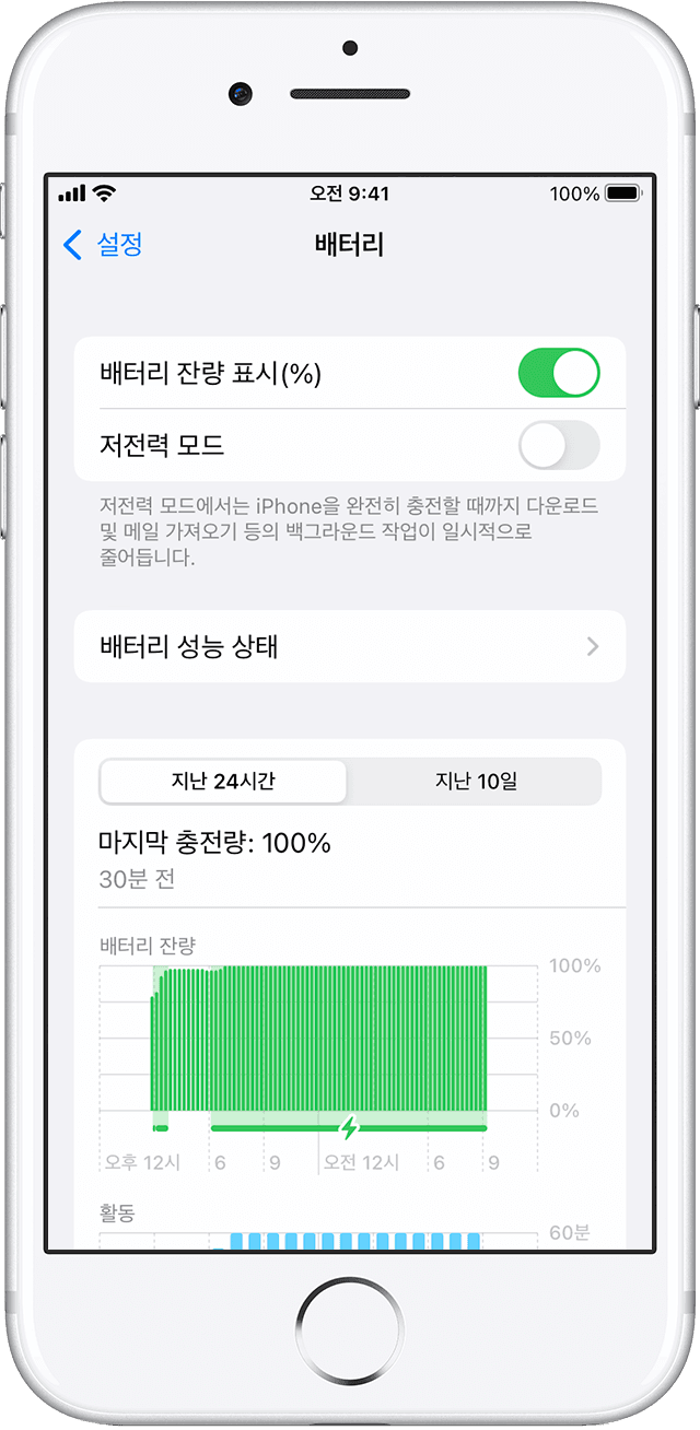 아이폰·아이패드 배터리 오래 쓰는 법｜충전·방전 습관과 설정 팁