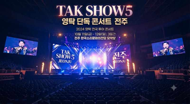영탁 단독 콘서트 TAK SHOW5 전주｜10월 전주