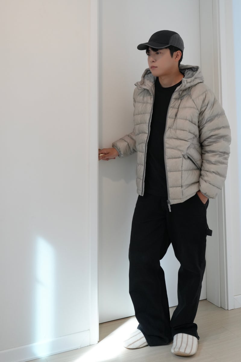 화제의 한소희 휠라 남자 여성 경량패딩 패션, 직접 입어봤습니다