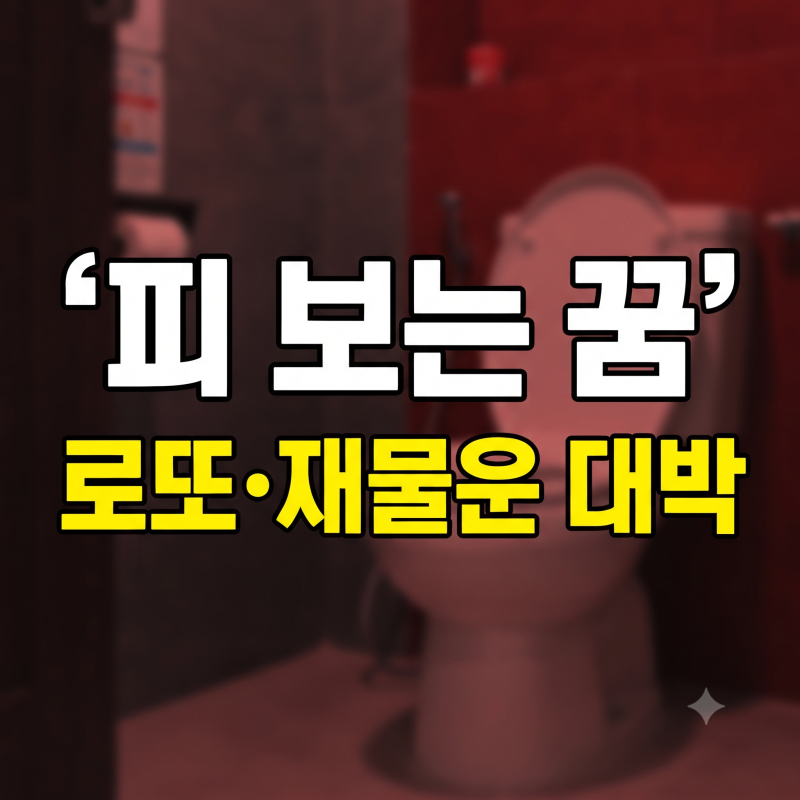 피보는 꿈해몽 30가지 정리 피 흘리는 꿈 피 토하는 꿈 다른사람 피보는꿈 완벽 풀이