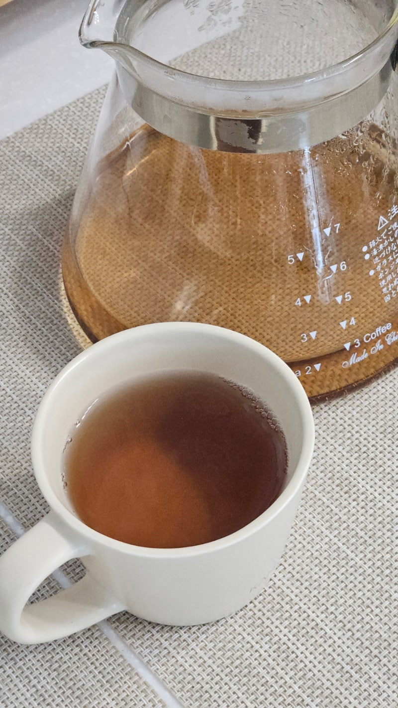 노브랜드 카페맥널티 호박팥차 진액 구입 후기