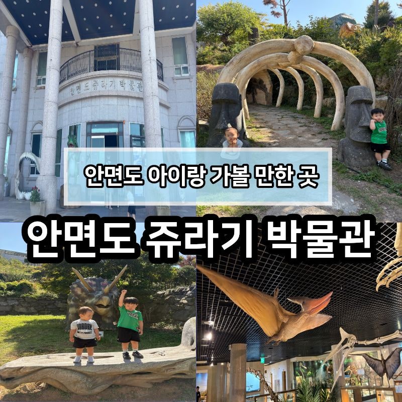[태안]아이와 가볼 만한 곳| 공룡 좋아하는 아이 필수 코스 /안면도쥬라기박물관