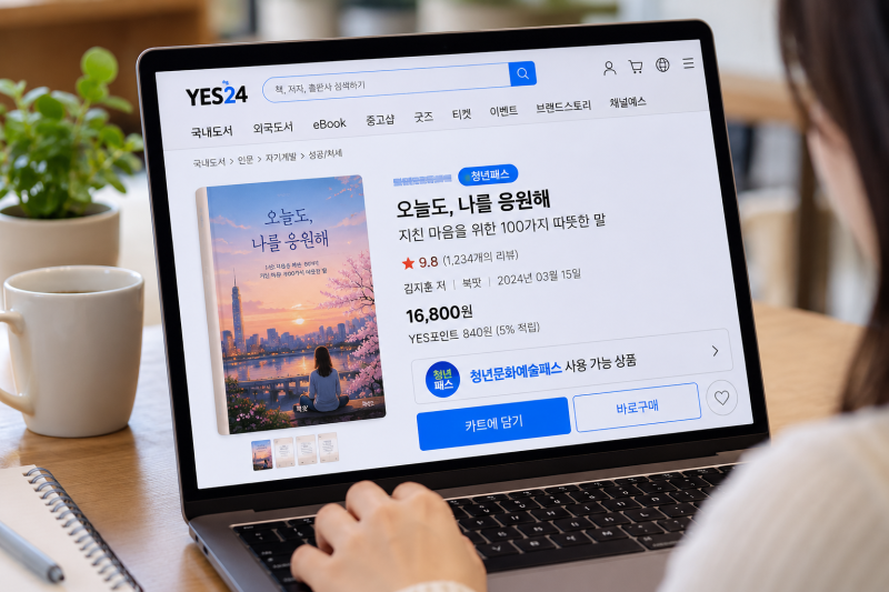 청년문화예술패스 책 아무거나 살 수 있을까? 최대 7만원, YES24·서점ON에서 꼭 확인할 조건