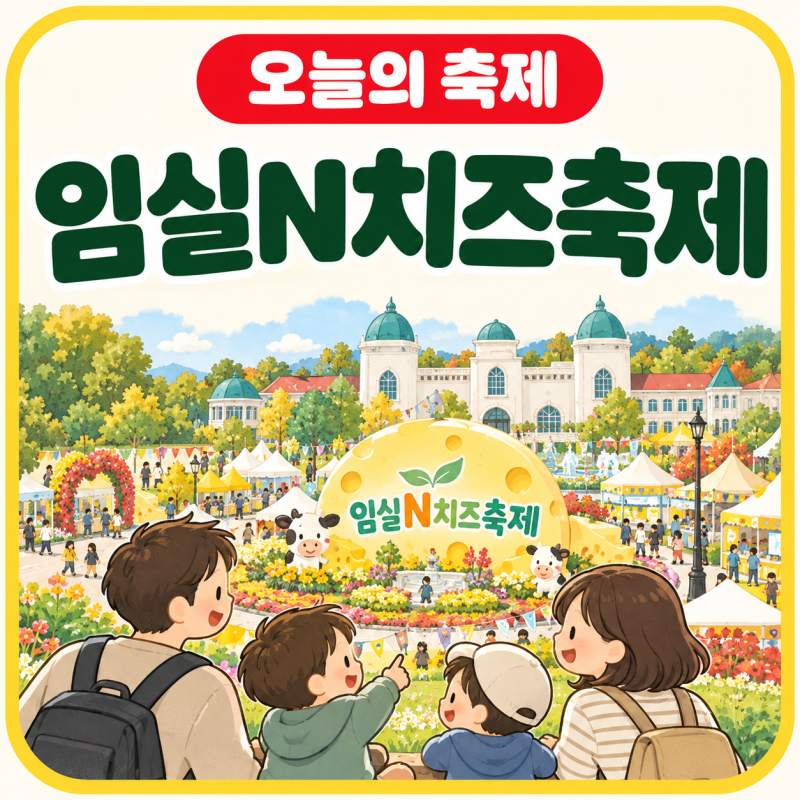 [오늘의 축제] 임실N치즈축제｜박지현·전유진 초대가수·아이 체험·주차 총정리