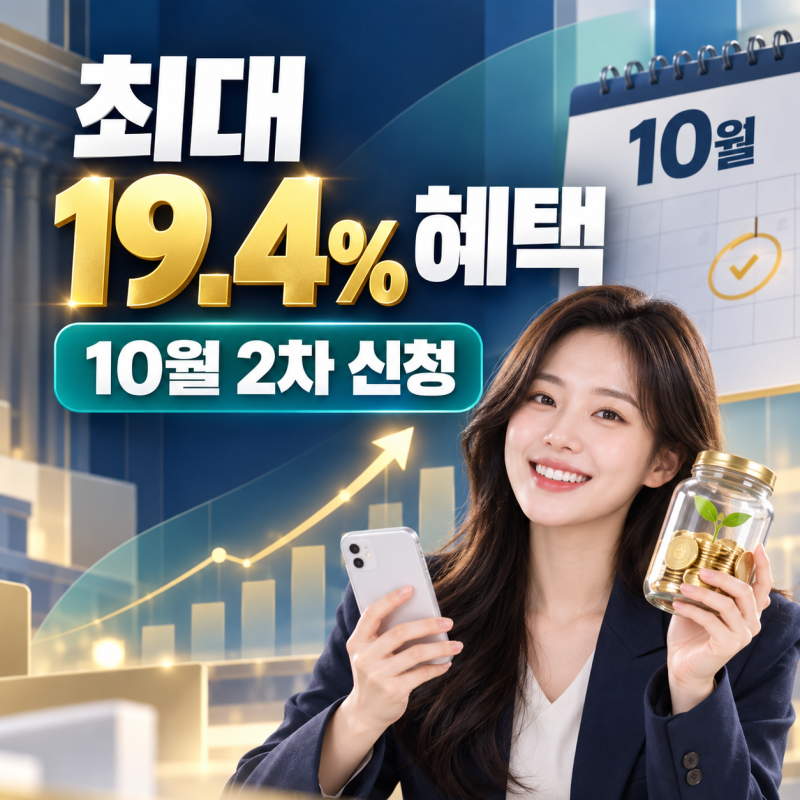 연 최대 19.4% 효과｜2026년 10월 2차 청년미래적금 신청 자격·은행별 우대금리 총정리