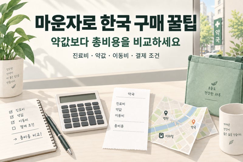 마운자로 한국 구매 꿀팁｜27만 원대 약국·위치와 총비용 줄이는 법