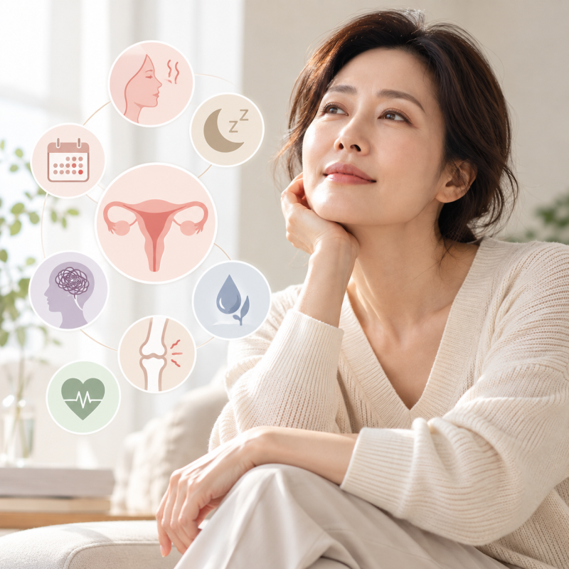폐경초기증상 8가지, 시기부터 관리 방법까지