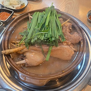 천안 불당동 맛집 오리세상｜부추 듬뿍 오리백숙에 진한 죽까지 몸보신 제대로