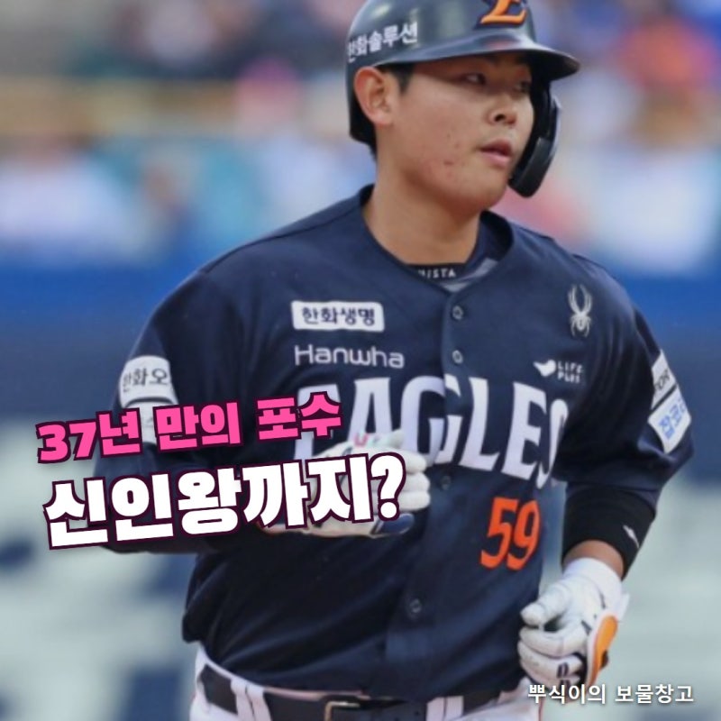 "37년 기다린 포수" 허인서 20홈런 뒤 신인왕 경쟁, 김민준 8승이 변수가 될까