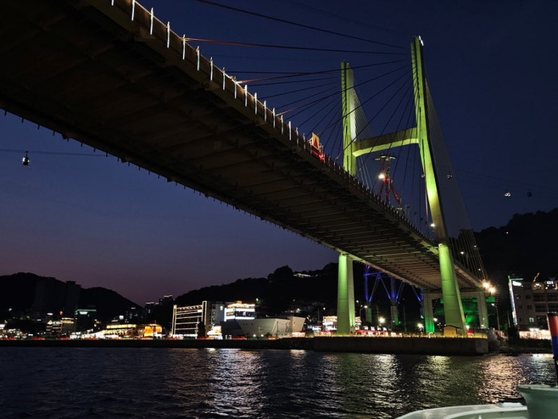 子供たちと楽しい麗水クルーズツアーを満喫したイサブクルーズ夜景花火ツアー