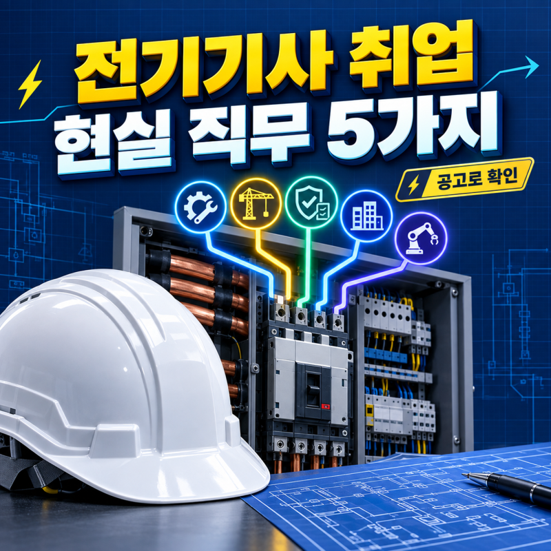전기기사 취업, 공고로 확인한 현실 직무 5가지