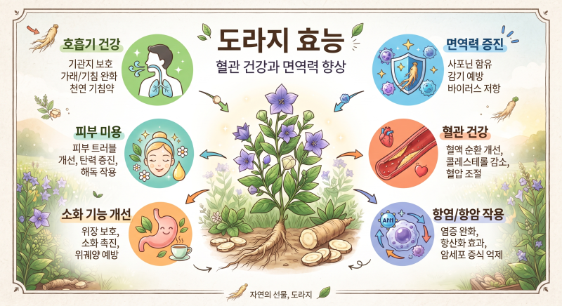 [부산 도라지] 환절기 내 목을 지켜주는 찐 단골템! 도라지 효능부터 온 가족 즐기는 도라지 ....