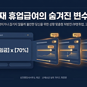 [ 산재 휴업급여 4편(최종편) ] 부분 취업·고령자·재요양 시 지급액은 어떻게 달라질까요?
