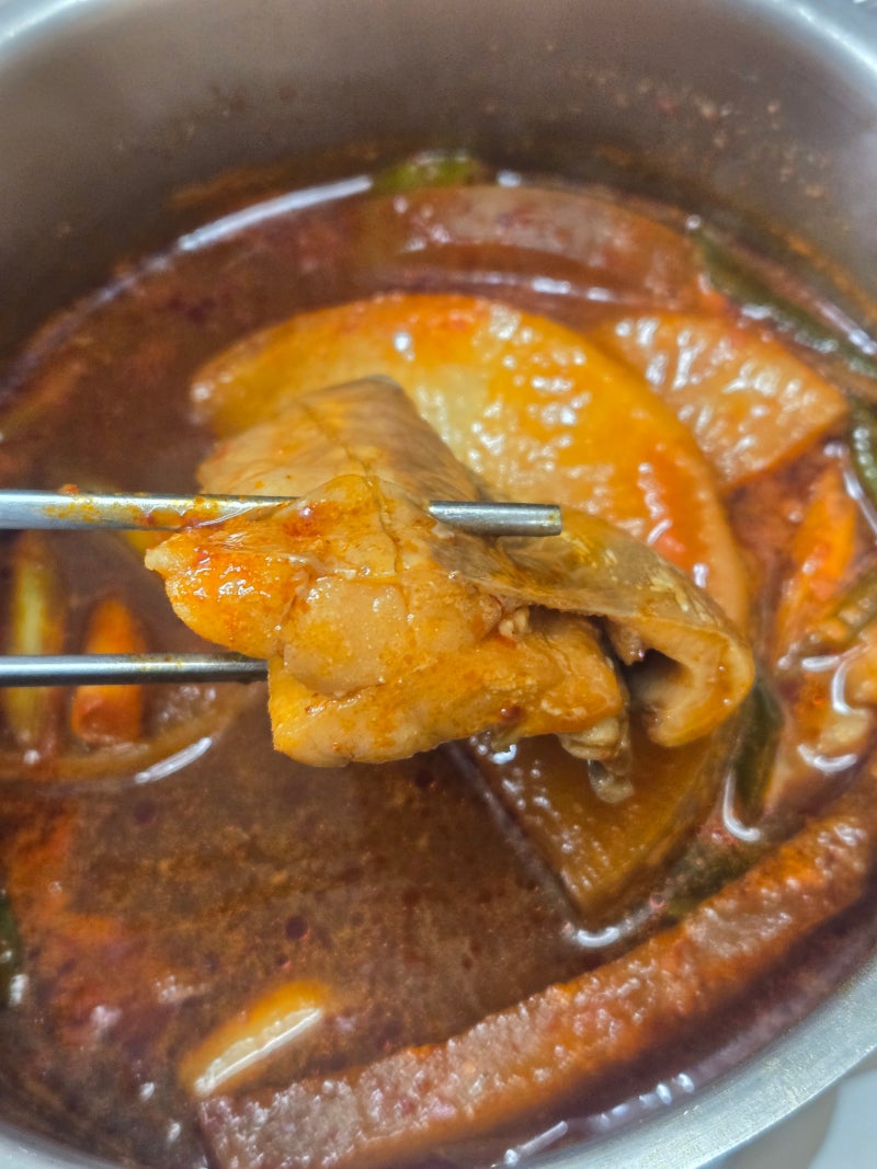 집슐랭 순살 누드갈치조림
