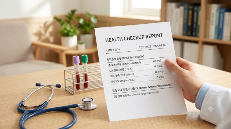 콜레스테롤 정상수치 알아보기, LDL과 HDL 차이는?