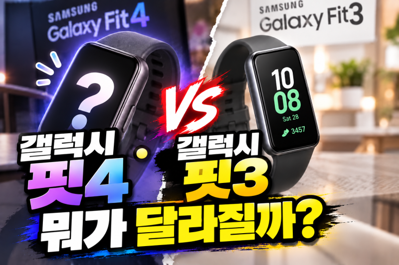 갤럭시 핏4 vs 갤럭시 핏3 뭐가 달라질까? 지금까지 확인된 차이 정리